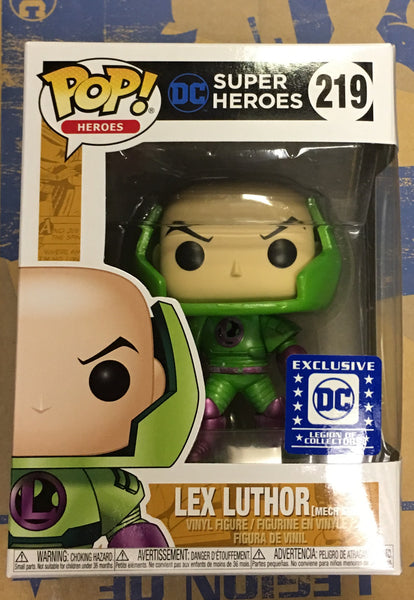 Funko Pop! Heroes Lex Luthor (Mech Suit) In Edizione Limitata Legion Of Collectors + Custodia Protettiva ToysDiva Inclusa