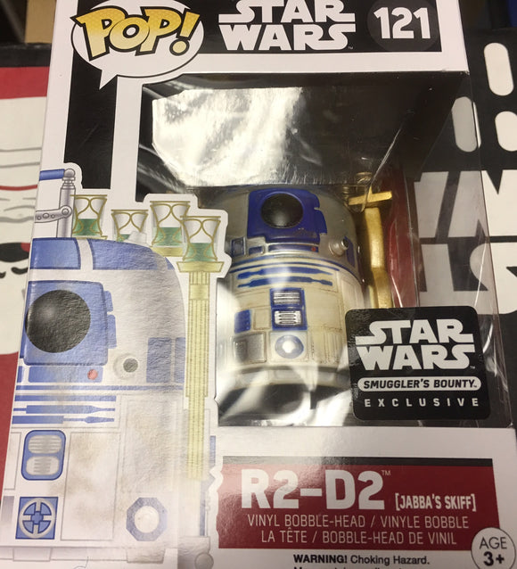 Funko POP! - Star Wars Exclusive : R2-D2 [Jabba's Skiff] [#121]