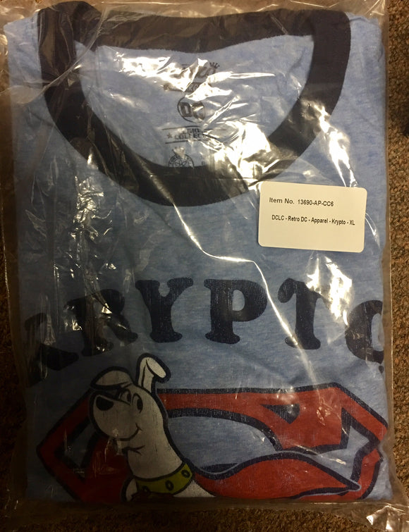 Funko POP! Apparel - DC Krypto Ringer Shirt (XL)