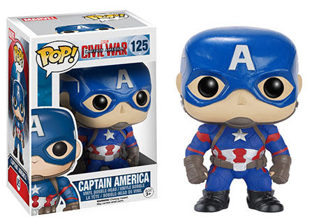 Funko POP! Marvel: Captain America: Civil War - Captain America [#125]