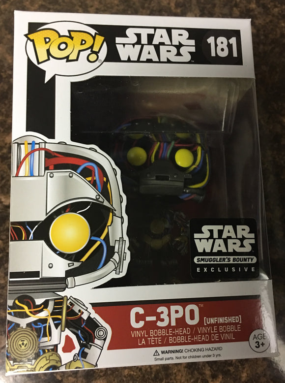 Funko POP! Exclusive Star Wars: Star Wars - C-3PO [Unfinished] [#181]