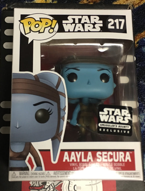 Funko POP! - Star Wars Exclusive :  Aayla Secura [#217]