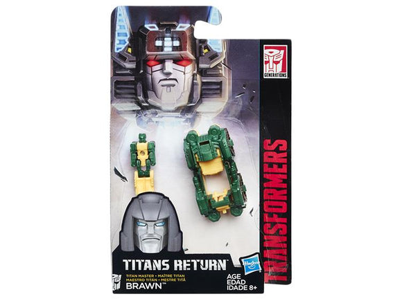 Transformers Generations Titan Masters Titans Return : Brawn