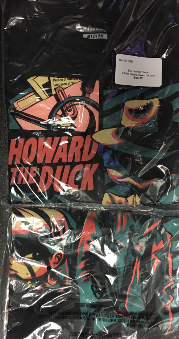 Funko  Apparel - Marvel : Classic Howard the Duck  [Black, M]