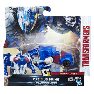 Transformers The Last Knight : 1 Step Turbo Changers : Optimus Prime