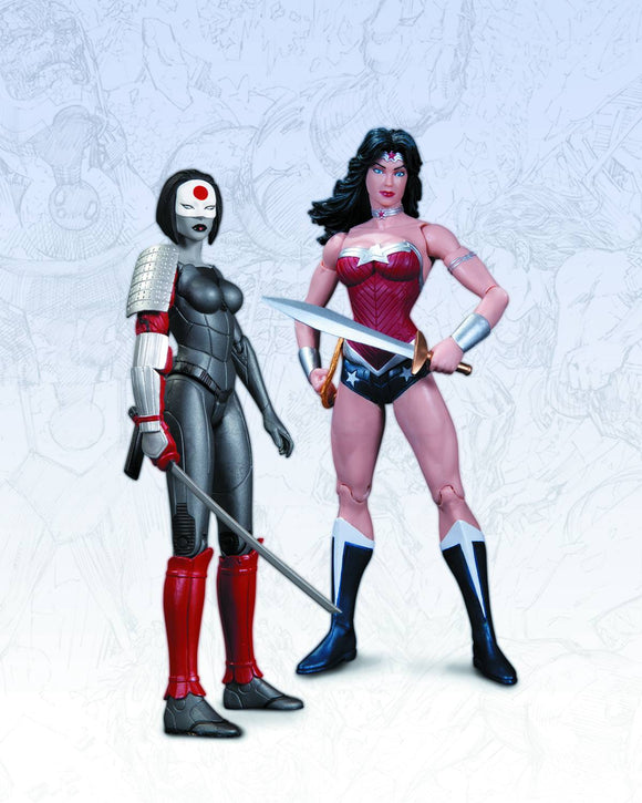 DC Collectibles : New 52 (2 Pack) - Wonder Woman VS. Katana