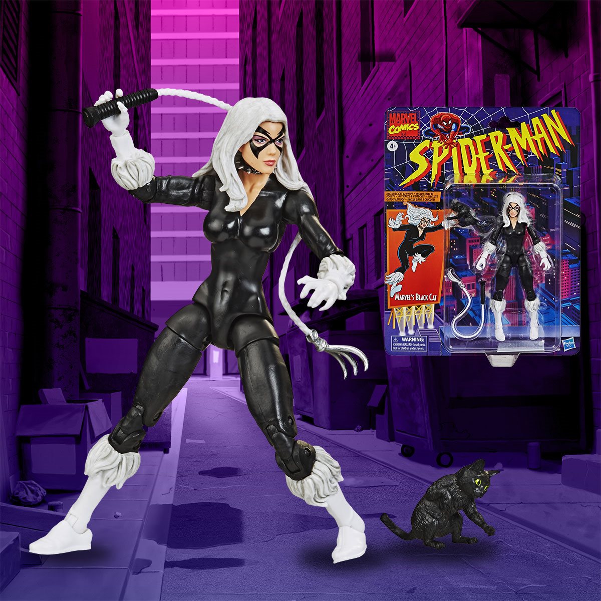 Marvel Legends Retro Collection: Spider-Man - Black Cat