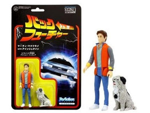 ReAction : Back to the Future Japan Exclusive - Marty Mcfly & Einstein