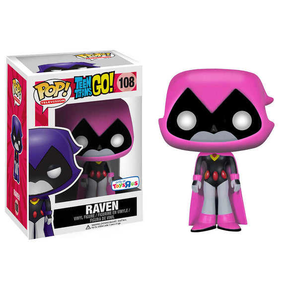 Funko POP! Heroes: Teen Titans GO! Exclusive - Raven (Pink) [#108]