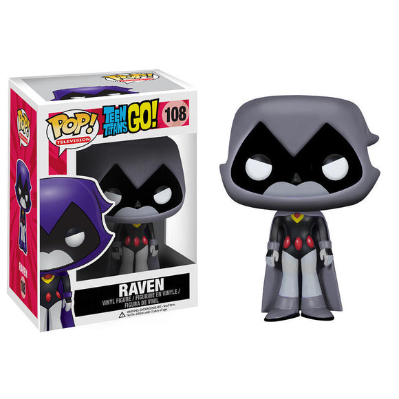 Funko POP! Exclusive Television: Teen Titans GO! - Raven (Grey) [#108]