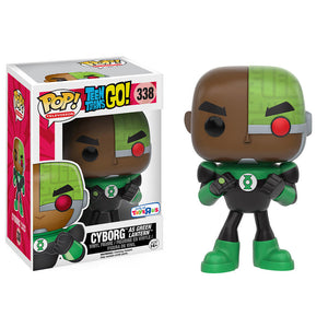 Funko POP! Heroes: Teen Titans GO! Exclusive - Cyborg (Green Lantern) [#338]