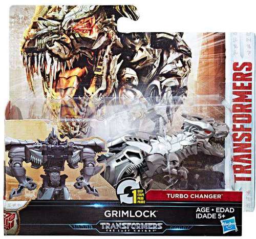 Transformers The Last Knight : 1 Step Turbo Changers : Grimlock