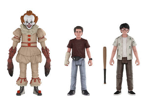 Funko - Action Figures : IT 3-Pack (#3) : Pennywise, Richie, & Eddie
