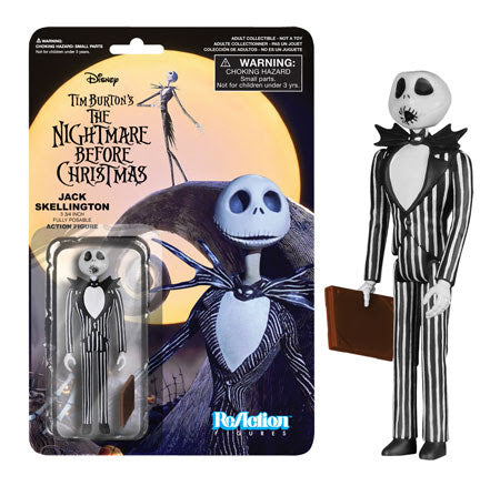 ReAction The Nightmare Before Christmas : Jack Skellington w/ Ghost (Face #2)