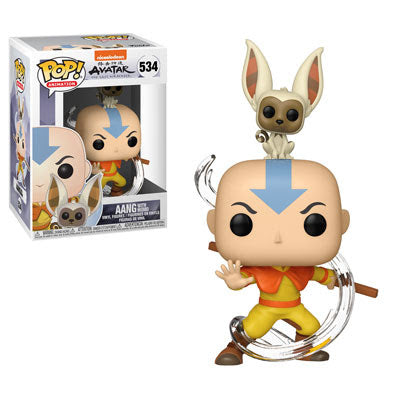 Funko POP! Animation: Avatar - Aang with Momo [#534]