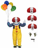 IT - 7" Scale Action Figure: Ultimate Pennywise (1990 Miniseries)