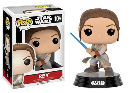 Funko POP! Star Wars: Star Wars - Episode VII : Rey with Lightsaber [#104]