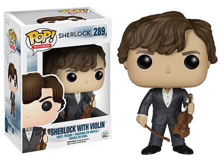 Funko POP! Television: Sherlock -  Sherlock Holmes (with violin) [#289]