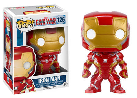 Funko POP! Marvel: Captain America: Civil War - Iron Man [#126]
